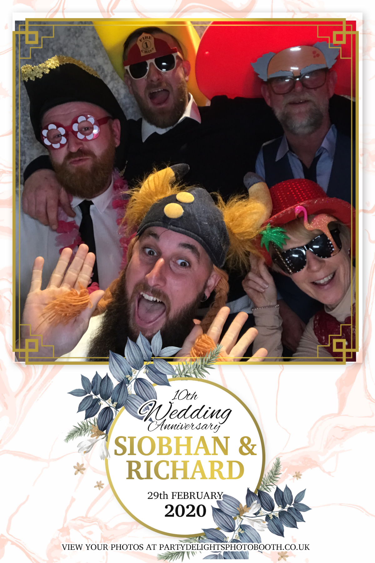 Siobhan and Richards Vow renewal  | View more photos from the event at gallery.partydelightsphotobooth.co.uk/u/PartyDelightsPhotoBooth/Siobhan-and-Richards-Vow-renewal